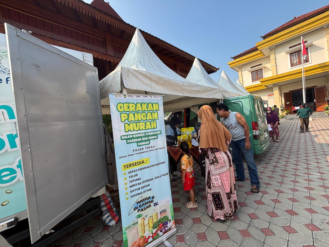 Gerakan Pangan Murah Digelar di Kelurahan Mojo, Dukung Stabilitas Harga Pangan